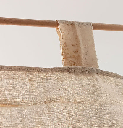 Curtain: textile panel